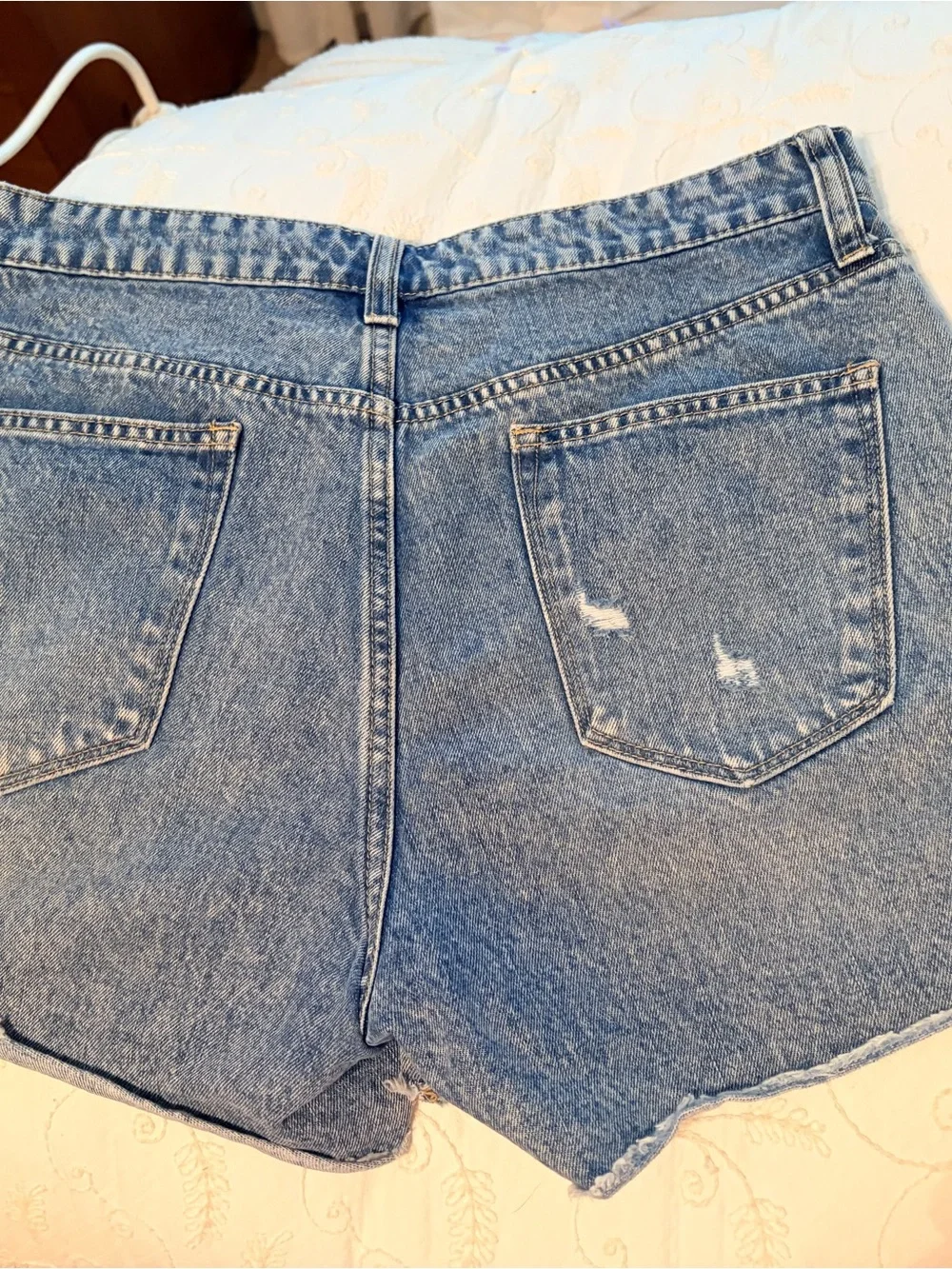Boston Proper High Waist Denim  Shorts